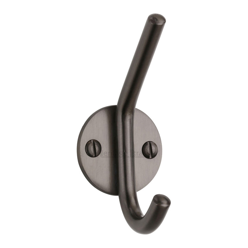 Heritage Brass Hat & Coat Hook Matt Bronze Finish - V1065-MB