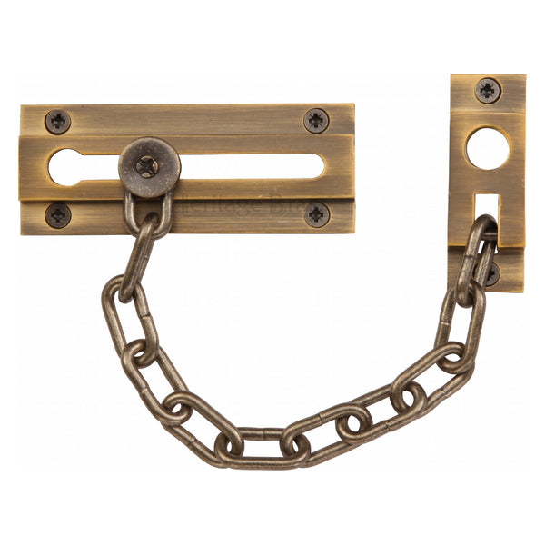 Heritage Brass Door Chain Antique Brass finish
 - V1070-AT - Choice Handles