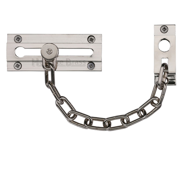 Heritage Brass Door Chain Polished Nickel finish - V1070-PNF - Choice Handles