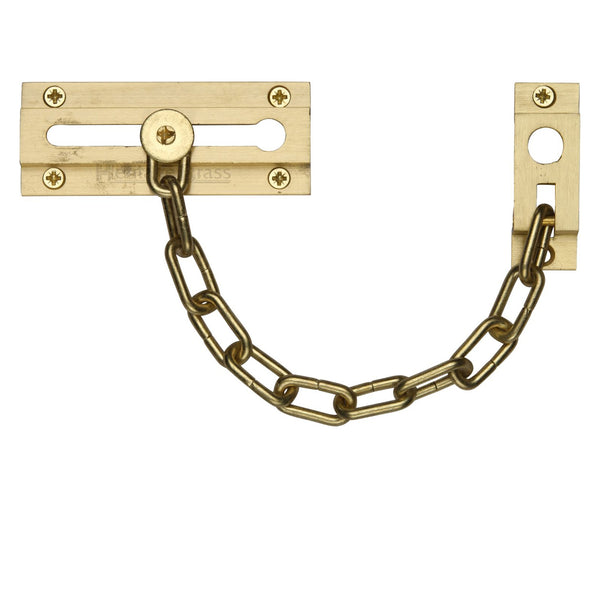 Heritage Brass Door Chain Satin Brass finish
 - V1070-SB - Choice Handles