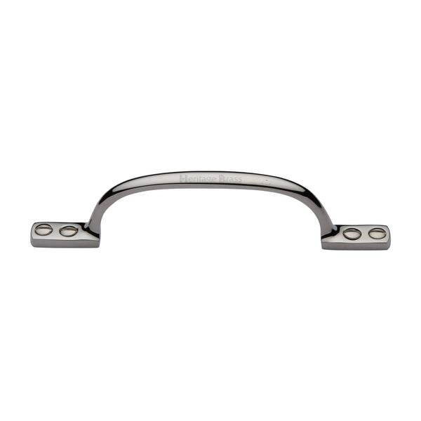 Heritage Brass Sash Pull Handle 152mm Polished Nickel finish - V1090 152-PNF