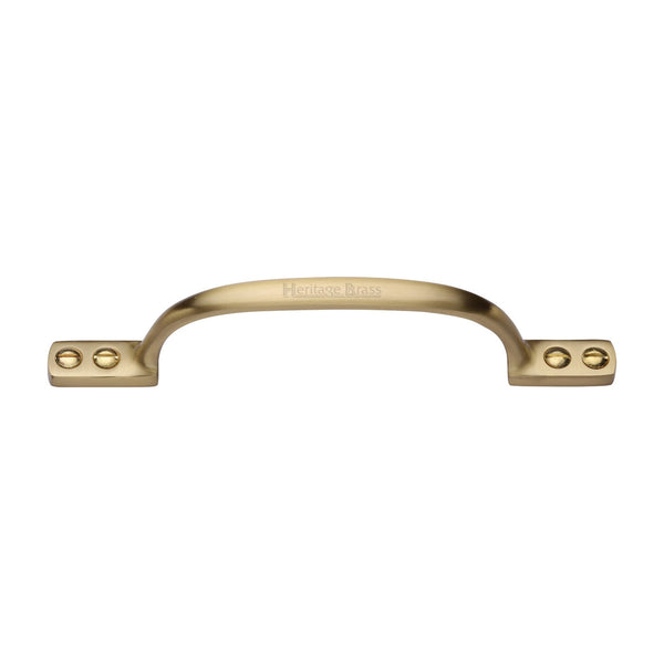 Heritage Brass Sash Pull Handle 152mm Satin Brass finish - V1090 152-SB