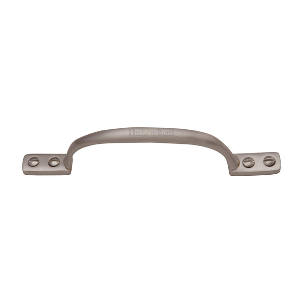 Heritage Brass Sash Pull Handle 152mm Satin Nickel finish - V1090 152-SN