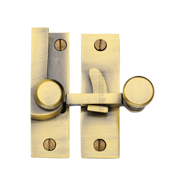 Heritage Brass Sash Fastener Antique finish - V1100-AT