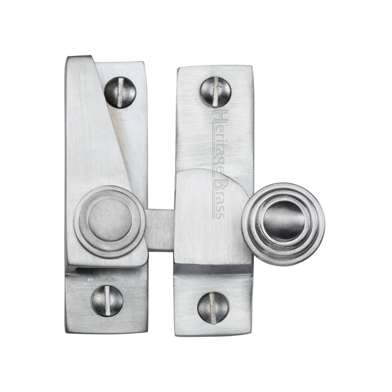 Heritage Brass Sash Fastener Satin Chrome Finish - V1104-SC