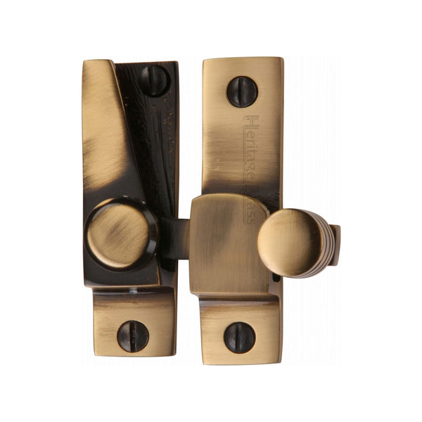 Heritage Brass Sash Fastener Antique finish - V1105-AT