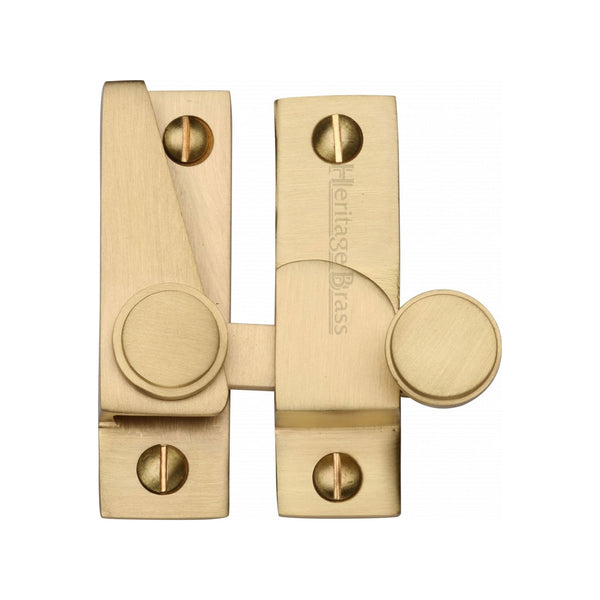 Heritage Brass Sash Fastener Satin Brass Finish
 - V1106-SB