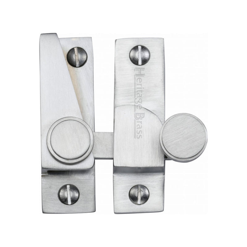 Heritage Brass Sash Fastener Satin Chrome Finish
 - V1106-SC