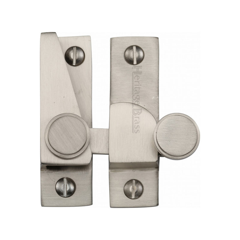 Heritage Brass Sash Fastener Satin Nickel Finish
 - V1106-SN