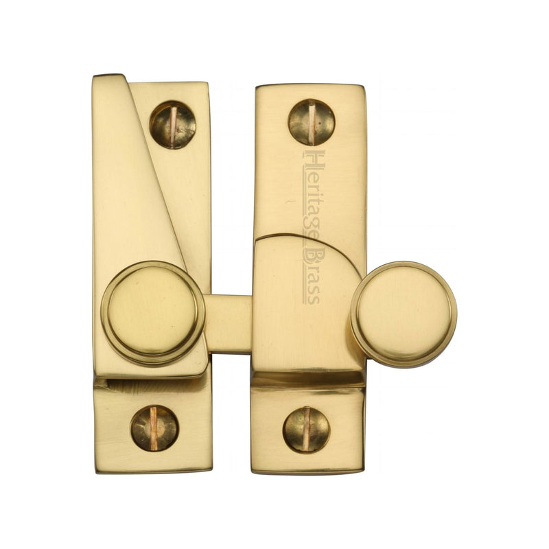 Heritage Brass Sash Fastener Unlacquered Brass Finish
 - V1106-ULB