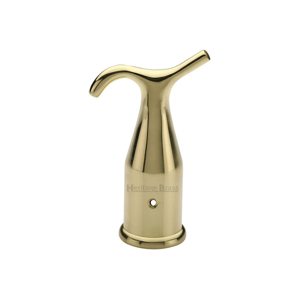 Heritage Brass Pole Hook Polished Brass finish
 - V1116-PB