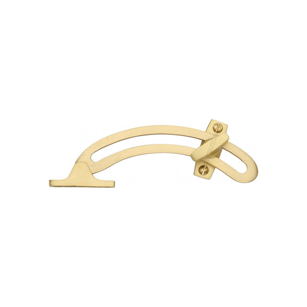 Heritage Brass Quadrant Stay Satin Brass finish - V1118-SB - Choice Handles