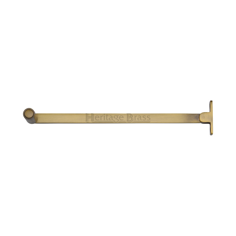 Heritage Brass Casement Stay Roller Arm Design 150mm Antique Finish
 - V1119 10-AT - Choice Handles