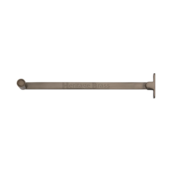 Heritage Brass Casement Stay Roller Arm Design 150mm Matt Bronze Finish
 - V1119 10-MB - Choice Handles