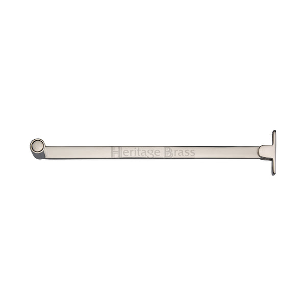 Heritage Brass Casement Stay Roller Arm Design 150mm Polished Nickel Finish
 - V1119 10-PNF - Choice Handles