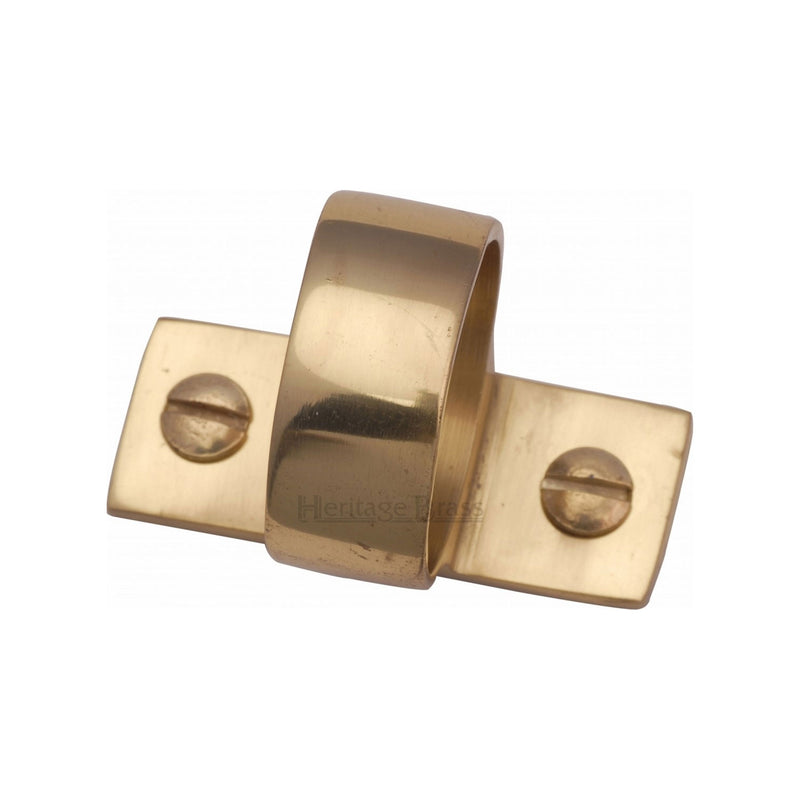 Heritage Brass Sash Ring Polished Brass finish - V1120-PB