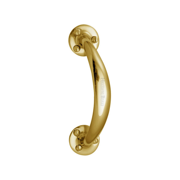 Heritage Brass Door Pull Handle  Polished Brass finish - V1140-PB