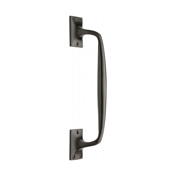 Heritage Brass Door Pull Handle Cranked Design 12 Matt Bronze Finish
 - V1150 310-MB