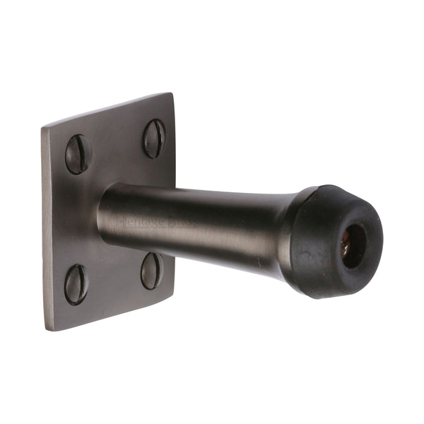 Heritage Brass Wall Mounted Door Stop 2 1/2 Matt Bronze finish
 - V1190-MB