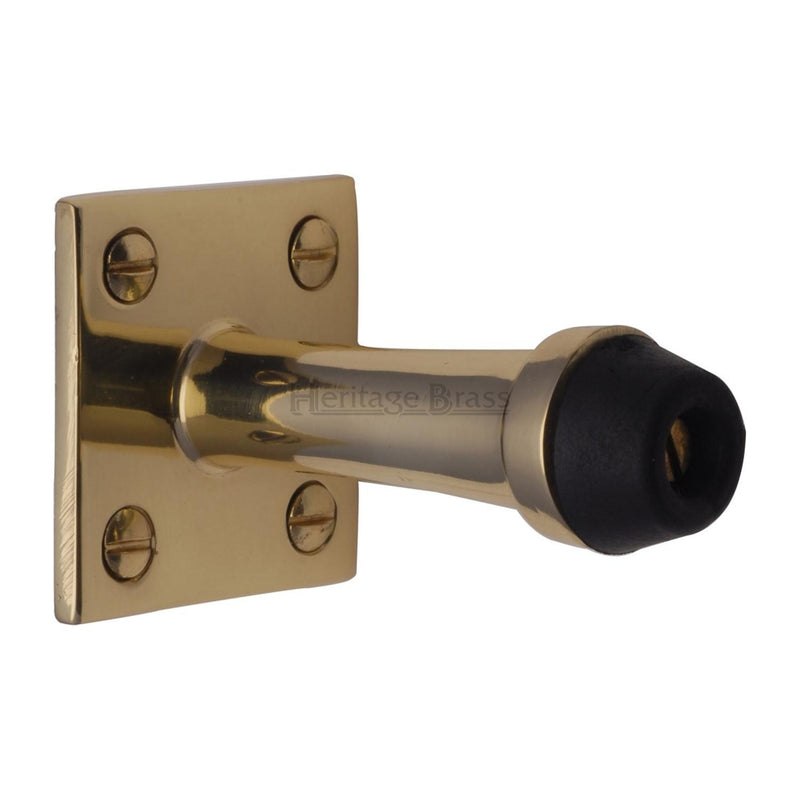 Heritage Brass Wall Mounted Door Stop 2 1/2" Polished Brass finish - V1190-PB