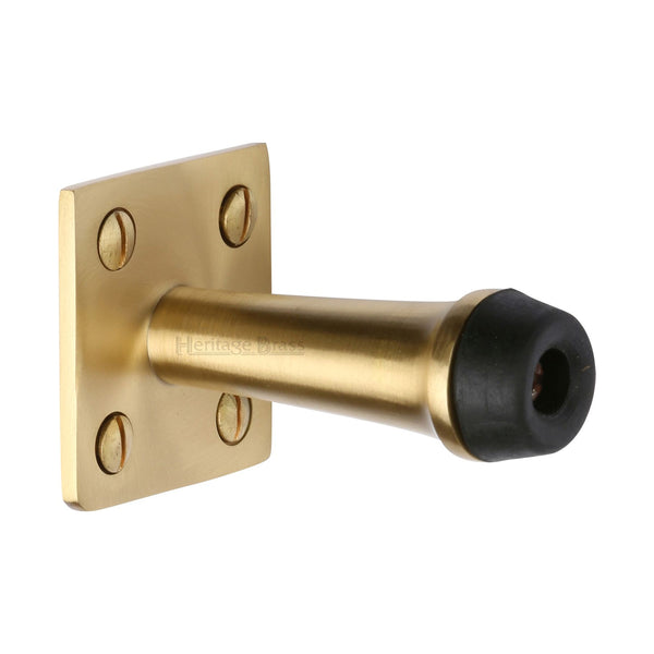 Heritage Brass Wall Mounted Door Stop 2 1/2 Satin Brass finish
 - V1190-SB