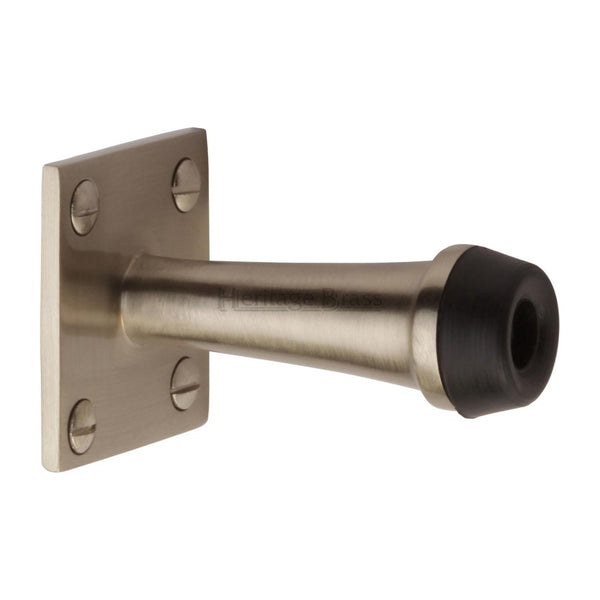 Heritage Brass Wall Mounted Door Stop 2 1/2" Satin Nickel finish - V1190-SN