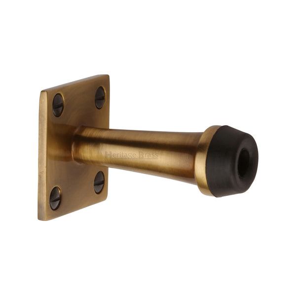 Heritage Brass Wall Mounted Door Stop Antique finish
 - V1190 76-AT