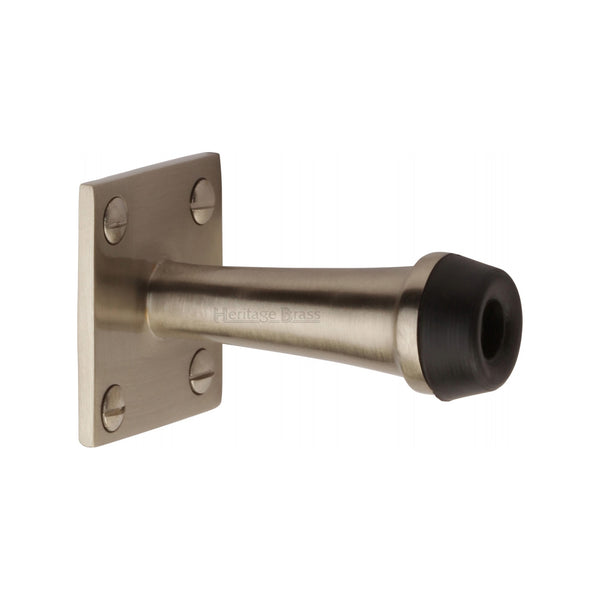 Heritage Brass Wall Mounted Door Stop 3 Satin Nickel finish
 - V1190 76-SN