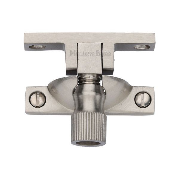 Heritage Brass Narrow Brighton Sash Fastener Satin Nickel finish
 - V2054-SN