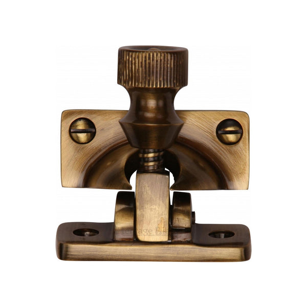 Heritage Brass Brighton Sash Fastener Antique finish - V2055-AT