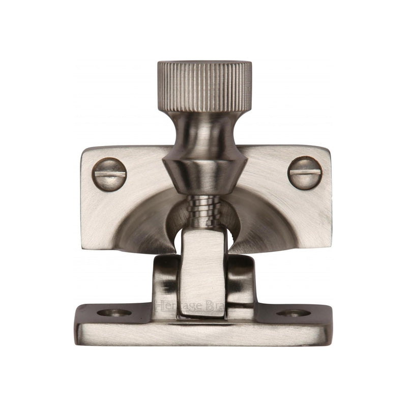 Heritage Brass Brighton Sash Fastener Satin Nickel finish - V2055-SN