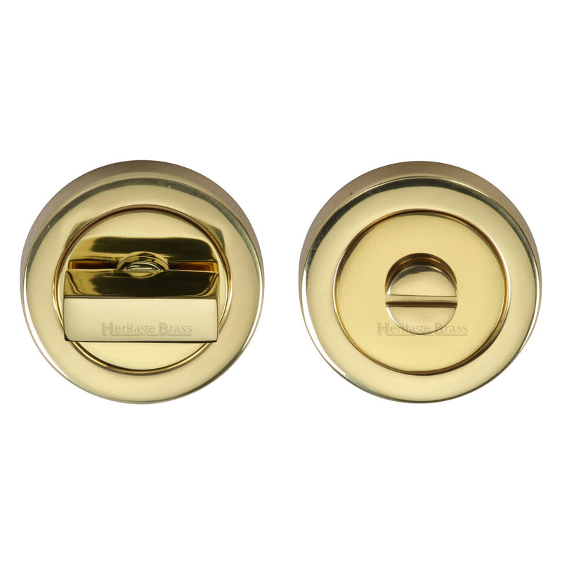 Heritage Brass Thumbturn & Emergency Release Polished Brass Finish - V4035-PB - Choice Handles