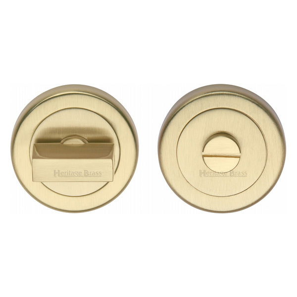 Heritage Brass Thumbturn & Emergency Release Satin Brass Finish - V4035-SB - Choice Handles