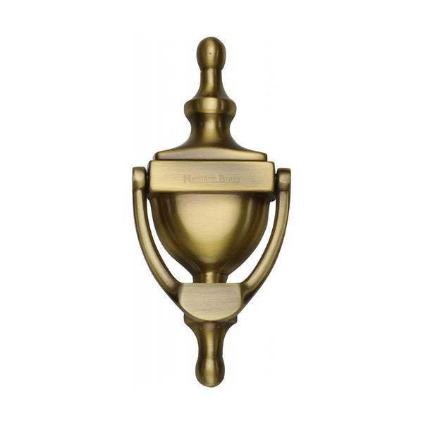 Heritage Brass Urn Knocker 6" Antique finish - V910 152-AT - Choice Handles