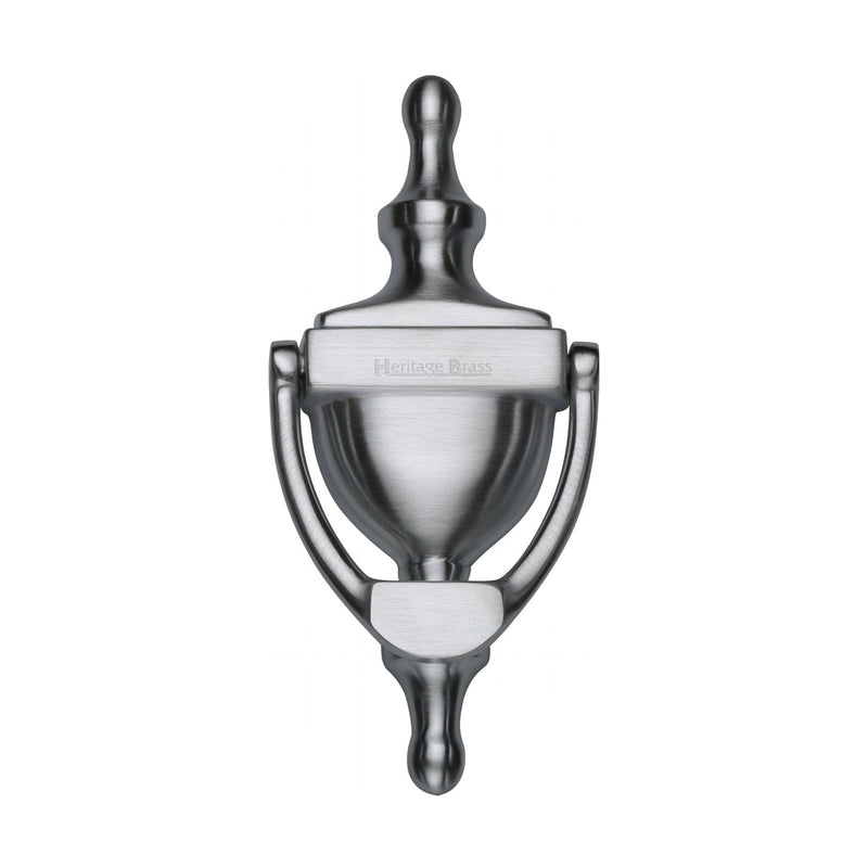 Heritage Brass Urn Knocker 6" Satin Chrome finish - V910 152-SC - Choice Handles