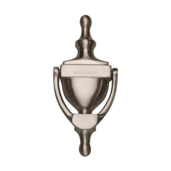 Heritage Brass Urn Knocker 6" Satin Nickel finish - V910 152-SN - Choice Handles