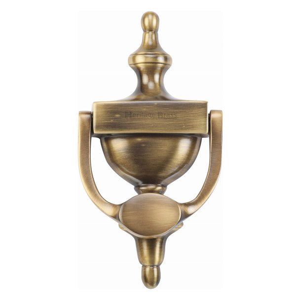 Heritage Brass Urn Knocker 7 1/4 Antique finish
 - V910 195-AT - Choice Handles