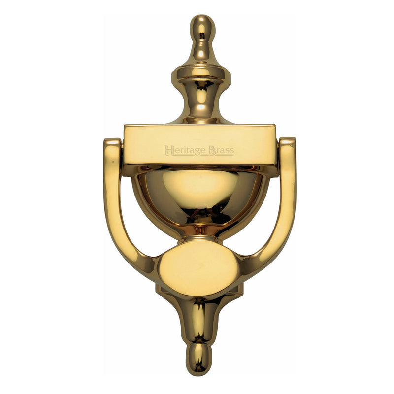 Heritage Brass Urn Knocker 7 1/4 Polished Brass finish
 - V910 195-PB - Choice Handles