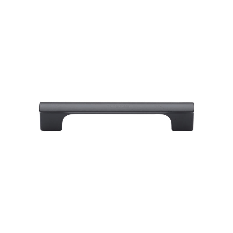 Vault Pull Handle 128mm Black Matt Finish - VF102 128-BLK