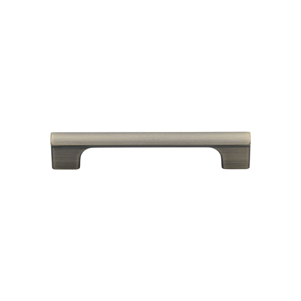 Vault Pull Handle 128mm Distressed Brass Finish - VF102 128-DB