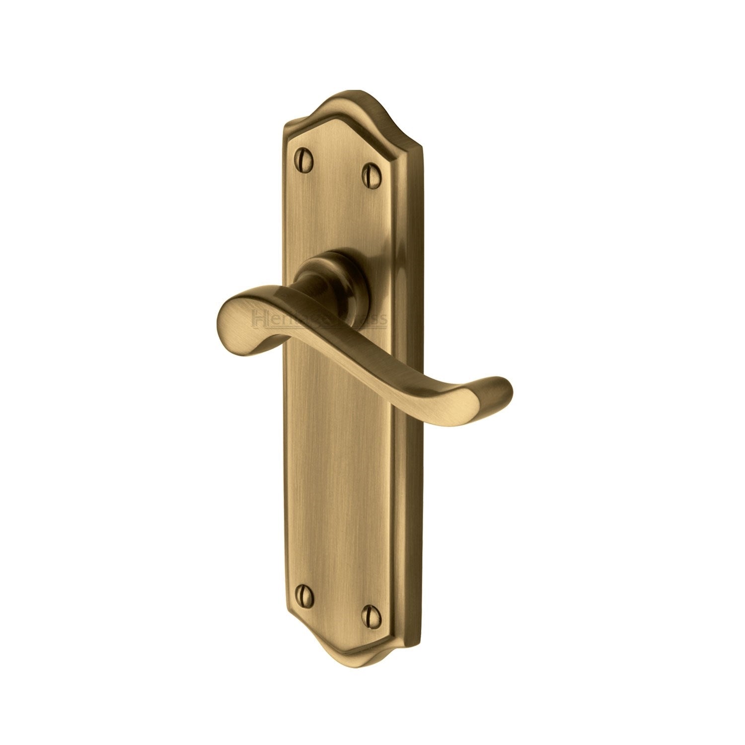 Heritage Brass Door Handle Lever Latch Buckingham Design Antique finis