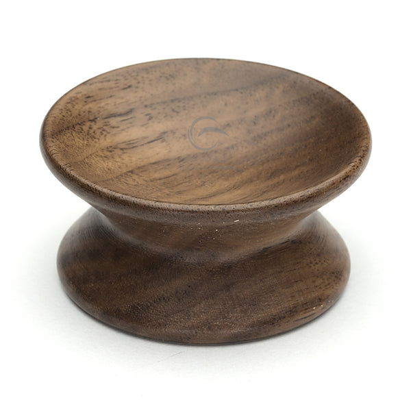 Wooden Cabinet Knob Yoyo Design 65mm Walnut Finish
 - W4415-65-WAL - Choice Handles