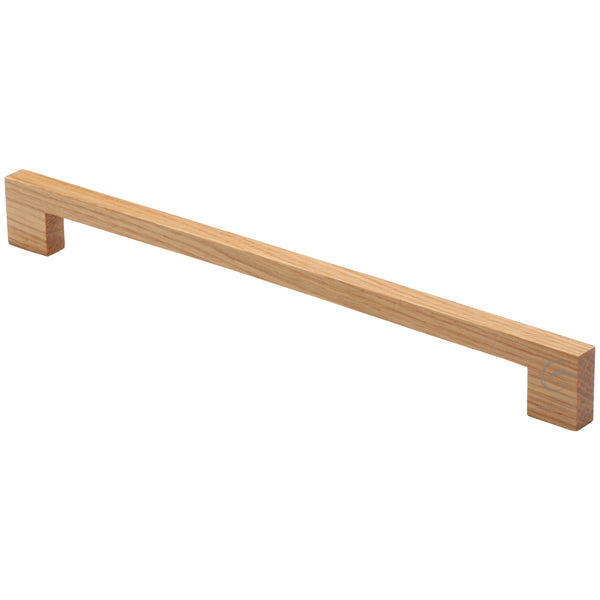 Wooden Cabinet Pull Handle Urban Design 288mm Oak Finish
 - W7490-288-OAK