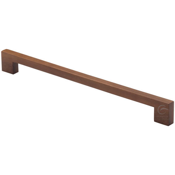 Wooden Cabinet Pull Handle Urban Design 288mm Walnut Finish
 - W7490-288-WAL