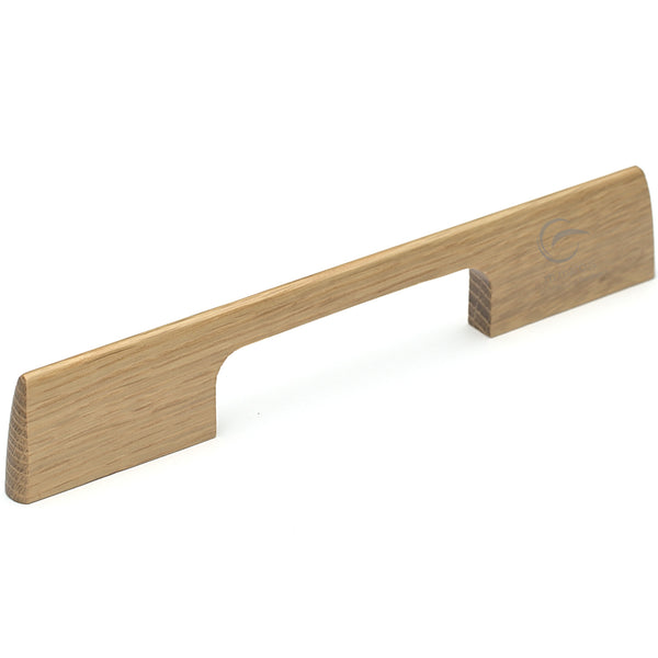 Wooden Cabinet Pull Handle Slim Metro Design 320mm Oak Finish
 - W7791-320-OAK