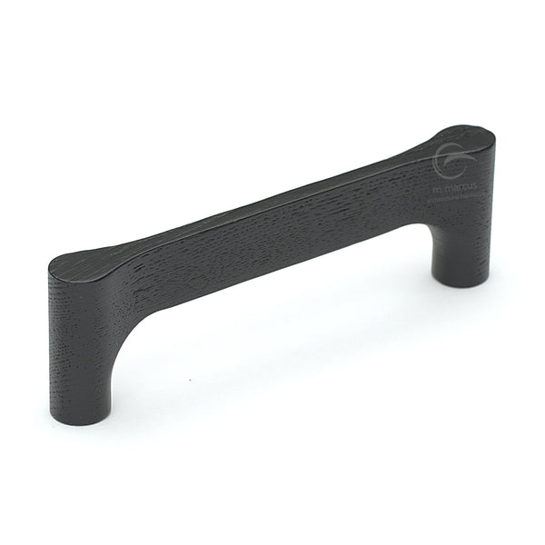 Wooden Cabinet Pull Handle Gio Design 160mm Black Ash Finish
 - W7827-160-ASH