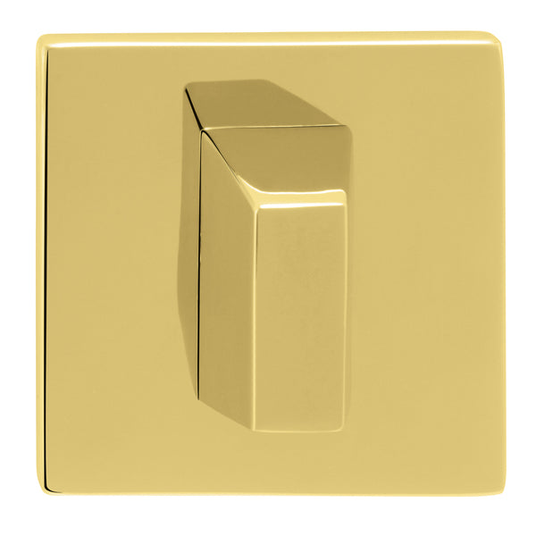 Tupai Exclusivo 5S Line WC Turn and Release *for use with ADBCE* on 5mm Slimline Square Rose - Raw Brass - XTWCS5SRB