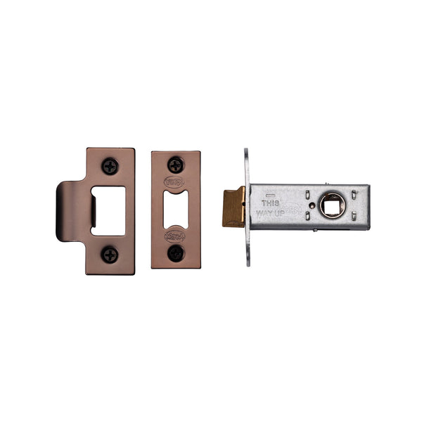 York Architectural Tubular Latch 2 1/2" Matt Bronze Finish - YKAL2N-MB