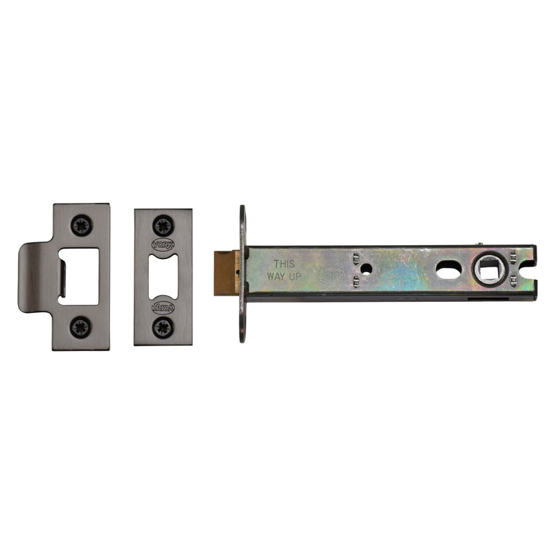 York Architectural Tubular Latch 5" Matt Bronze Finish - YKAL5N-MB