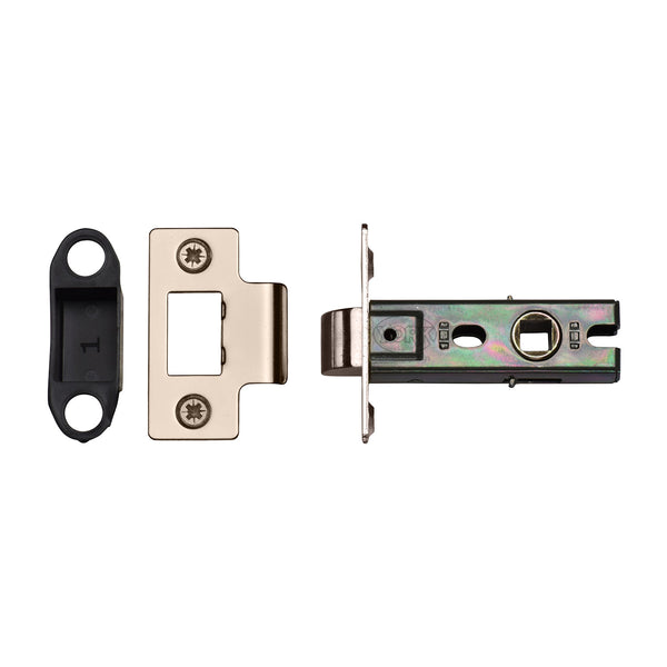 York Tubular Latch 2 1/2" Polished Chrome/Nickel Finish - YKTL2N-PC&PN